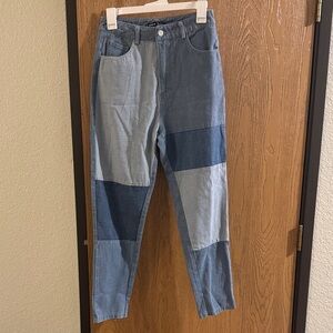 SHEIN Light Blue Denim Jeans